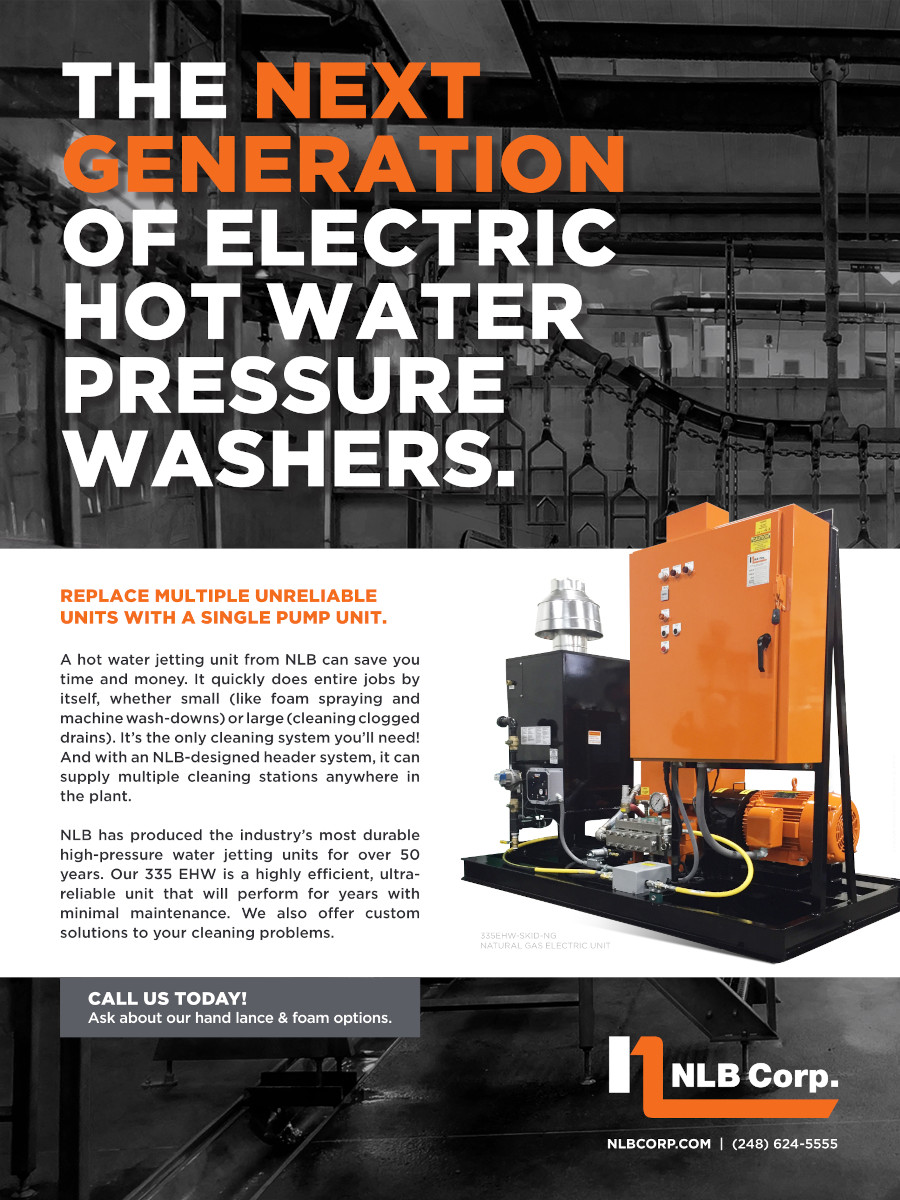 NLB Corp Electric Hot Water Pressure Washers
